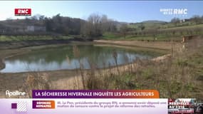 La sécheresse hivernale inquiète les agriculteurs 