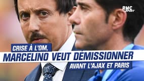 Coup de tonnerre à l'OM : avant l'Ajax et le PSG, Marcelino veut démissionner !