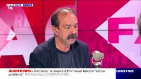 Philippe Martinez sur les retraites: "Il est de notre responsabilité d'alerter puisqu'il n'y a pas, en face de nous, une prise de conscience de la gravité de la situation"