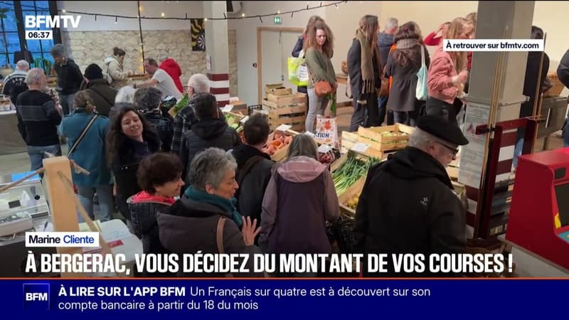 Au marché de Bergerac, les clients choisissent le prix de leurs courses
