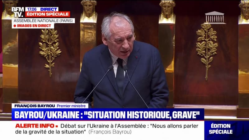 François Bayrou: l'invasion russe de l'Ukraine en février 2022 a été 