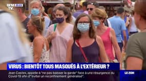 Lille, Nice ou Laval... La liste des villes imposant le port du masque à l'extérieur s'allonge