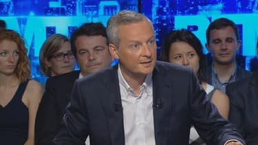 Bruno Le Maire était l'invité d'Apolline de Malherbee sur BFMTV dimanche.