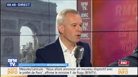 Le gouvernement travaille sur "une vignette" pour les poids lourds en transit, assure François de Rugy