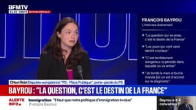 Chloé Ridel, porte-parole du PS parle d'une "interview crépusculaire" à propos de l'interview de François Bayrou