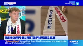 Notre invité est Fabio Campo, élu Mister Provence 2025