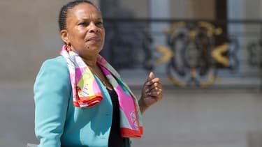 La ministre de la Justice Christiane Taubira