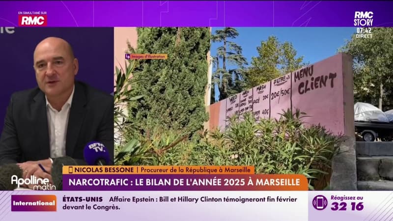 Narcotrafic : le bilan de l'année 2025 à Marseille