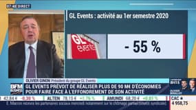 Olivier Ginon (GL Events) : GL Events prévoit de réaliser plus de 90 millions d'euros d'économies pour faire face à l'effondrement de son activité - 19/06