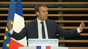 "Éloigner les délinquants de leur quartier". L'idée de Macron pour sécuriser les banlieues