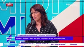 Kinder, Buitoni : doit-on faire confiance à nos supermarchés ? L'avis d'Emmanuelle Dancourt