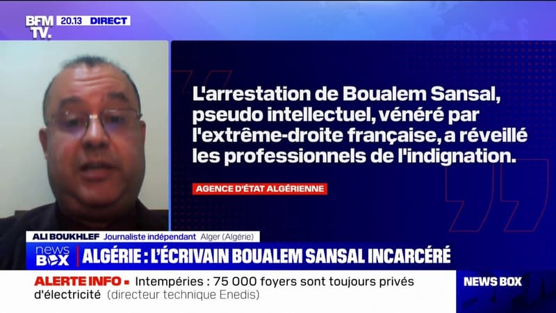 L'arrestation de l'écrivain Boualem Sansal confirmée par l'Agence d'État algérienne