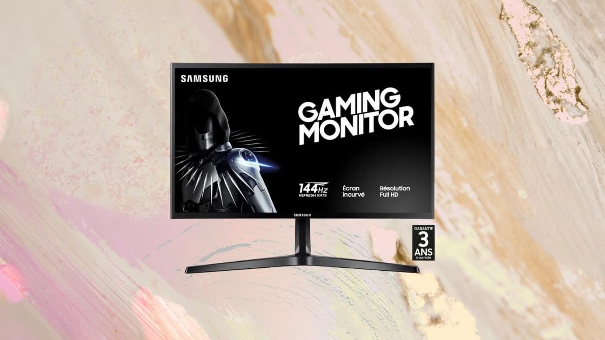Écran PC Gaming incurvé 24 FullHD Samsung à 151,99€ au lieu de
