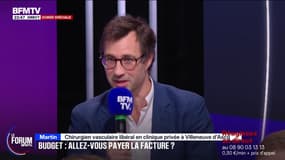 FORUM BFM - Martin, chirurgien, estime qu'il n'y a "pas de vraie vision sur la santé en France"
