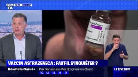 Vaccin AstraZeneca: pour l'infectiologue Enrique Casalino, "bloquer la vaccination est destructeur"