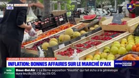 Inflation : bonnes affaires sur le marché d'Aix