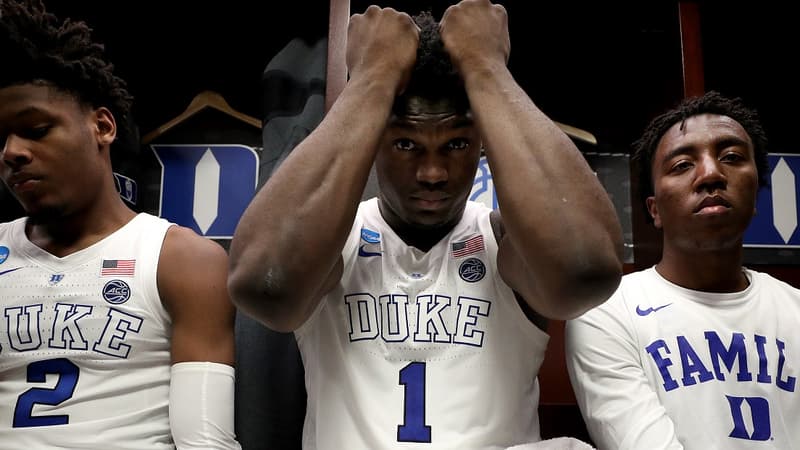Zion Williamson, probable futur joueur des New Orleans Pelicans.