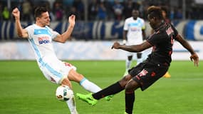 Florian Thauvin et Mario Balotelli