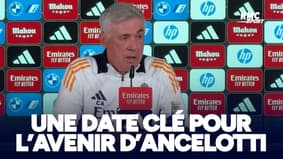 Real Madrid : "Je ne parlerai pas de mon avenir avant la fin du championnat", martèle Ancelotti