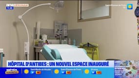 Hôpital d'Antibes: un nouvel espace inauguré
