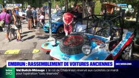 Embrun: rassemblement de voitures anciennes