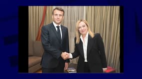 Emmanuel Macron et Giorgia Meloni, le 23 octobre 2022 à Rome
