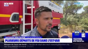 Var: plusieurs départs de feux à Draguignan ou encore aux Arcs-sur-Argens