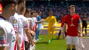 Marius Hoibraten lors de River Plate-Urawa Red Diamonds, le 17 juin 2025 à la Coupe du monde des clubs 