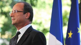 Le président de la République François Hollande, en août 2012.