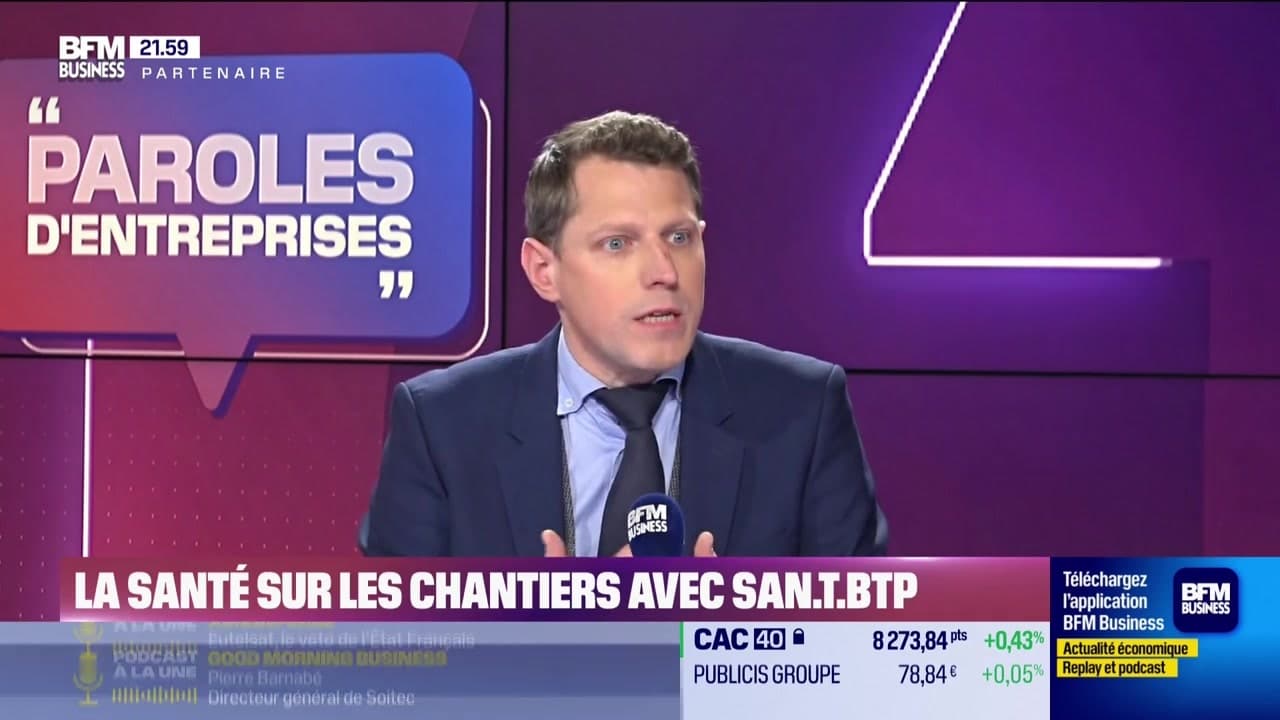 Olivier Brasseur Legry (SAN.T.BTP) : La santé sur les chantiers avec SAN.T.BTP - 07/02 Kép