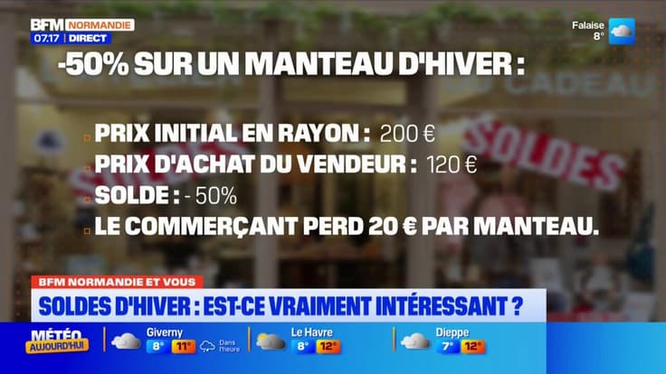 BFM Normandie et vous: les soldes d'hiver sont-elles vraiment intéressantes?