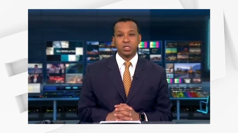 Rageh Omaar, le 26 avril sur ITV News.