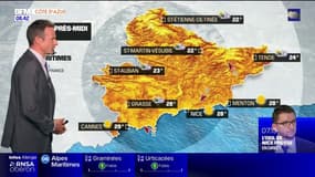 Météo Côte d’Azur: des orages menaçants tout au long de la journée, 23°C à Saint-Auban et 28°C à Nice