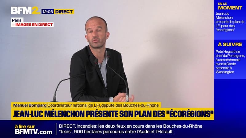 Manuel Bompard s'exprime sur l'intervention de Bally Bagayoko auprès de deux frères condamnés pour trafic de drogue selon Radio France