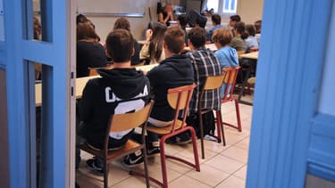 (Photo d'illustration d'une classe)