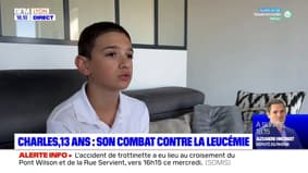 Charles, 13 ans : son combat contre la leucémie