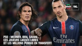 PSG : Meunier, Ibra, Cavani... Ces joueurs partis libres (et les millions perdus en transfert)
