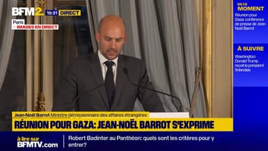 Réunion pour Gaza: Jean-Noël Barrot salue l'accord de cessez-le-feu