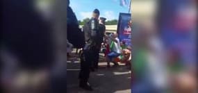 Les supporters irlandais font encore la fête avec la police française