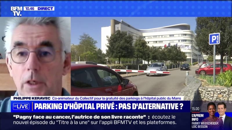 C'est injuste socialement: au Mans, un collectif se mobilise pour garder gratuit le parking de l'hôpital