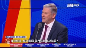 Faire payer les plus riches pour les retraites : "On n'y avait pas pensé", ironise Emmanuel de Villiers