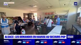 Alsace: les demandes en hausse auprès du Secours populaire