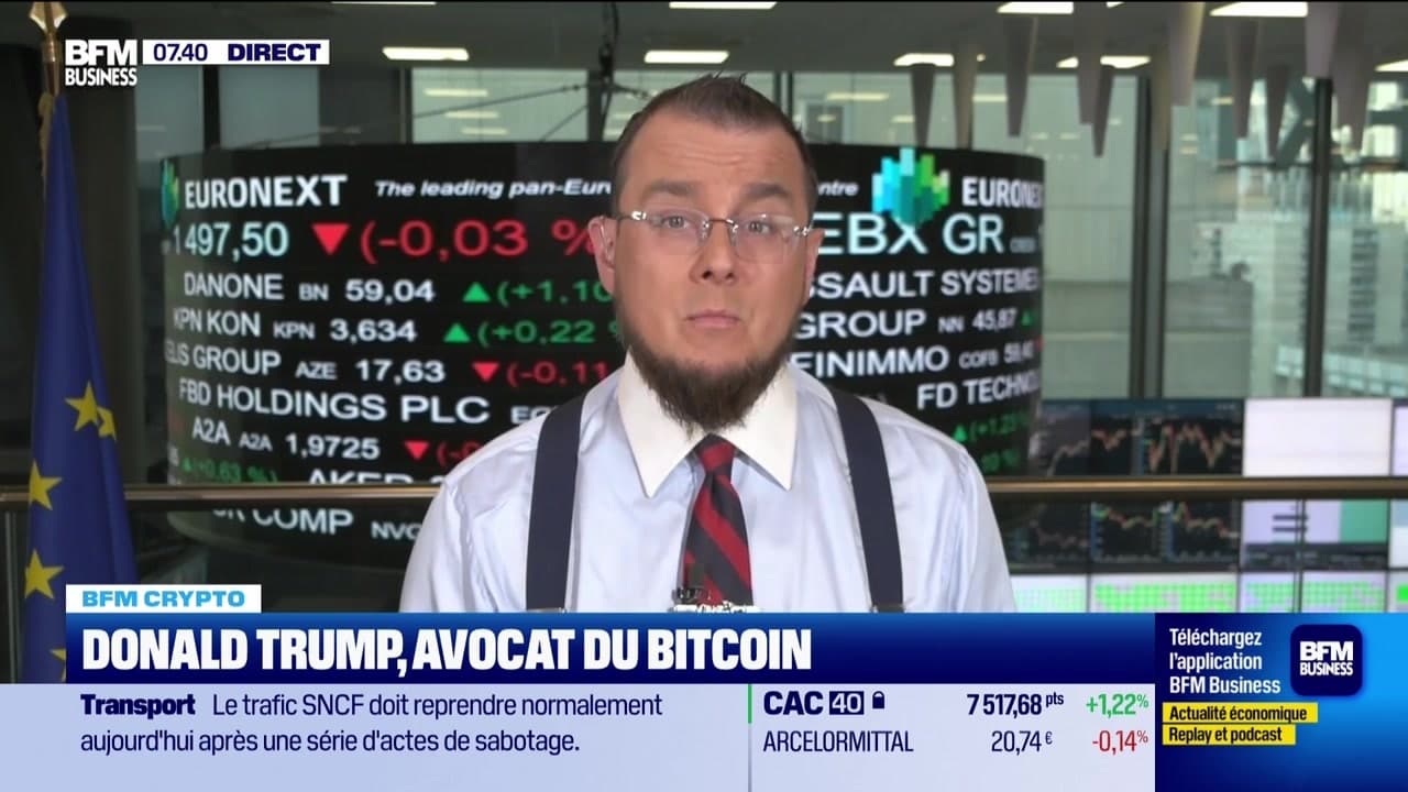 BFM Crypto: Donald Trump, avocat du bitcoin - 29/07