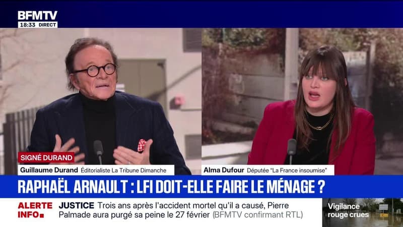 SIGNÉ DURAND - Lecornu à Panot : "Faire le ménage dans vos rangs" - 17/02