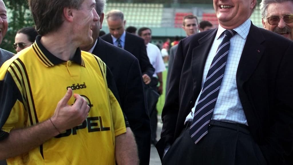 Deschamps et Chirac Deschamps et Chirac