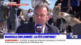 "Beaucoup de détermination": Renaud Muselier revient sur l'organisation de l'arrivée de la flamme olympique à Marseille