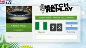 Nigeria - Argentine : Le Match Replay avec le son RMC Sport !