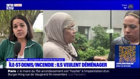 Incendie à L'Île-Saint-Denis: les habitants demandent un relogement à leur bailleur