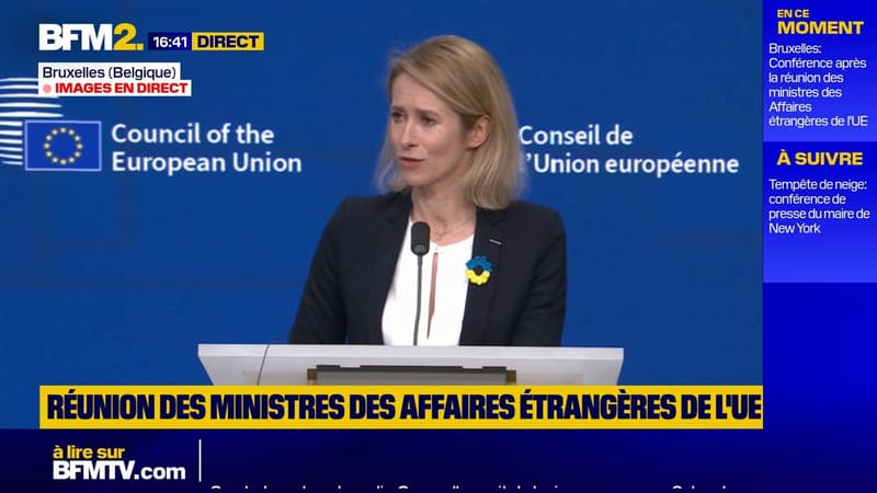 Sanctions de l'UE contre la Russie bloquées par la Hongrie: Ursula von der Leyen et Antonio Costa "vont évoquer la question avec Viktor Orban", déclare Kaja Kallas