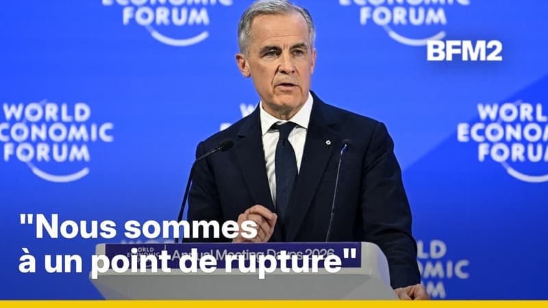 "La fin d'une fiction agréable": le discours du Premier ministre canadien Mark Carney à Davos